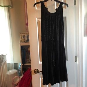 Black summer dress